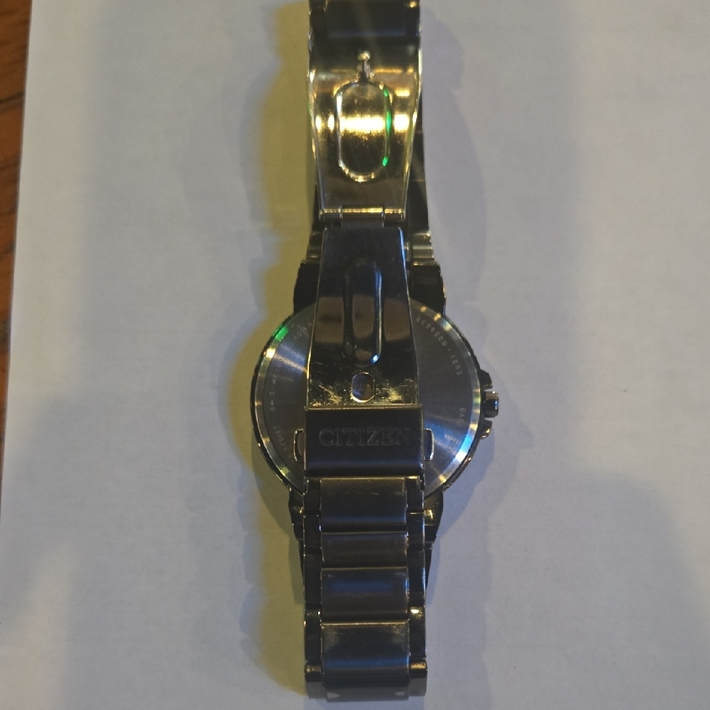 Citizen Black Eco-Drive Men's Watch - Picture 4 of 6